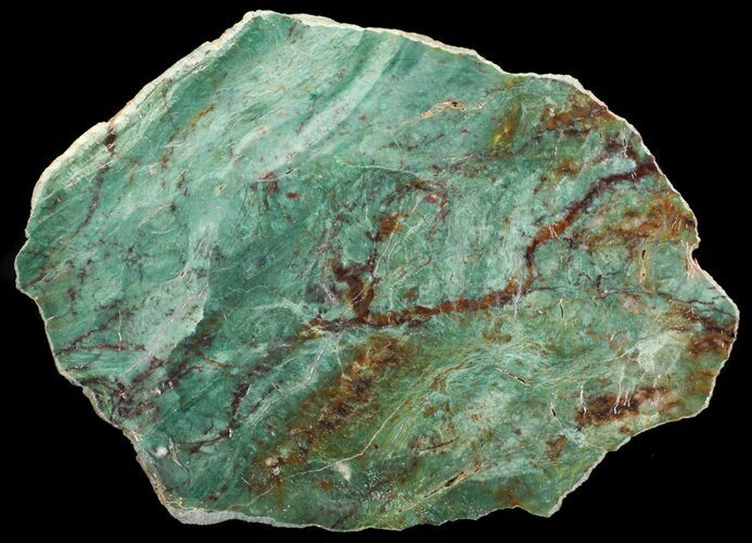 Polished Fuchsite Chert (Dragon Stone) Slab - Australia #70860